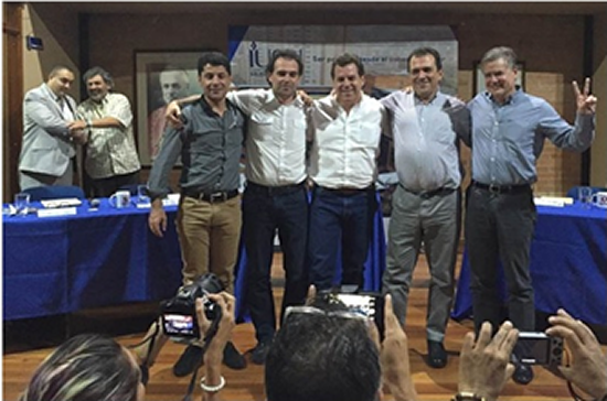 La IUSH motivó a un abrazo fraterno entre candidatos a la Alcaldía de MedellínIUSH