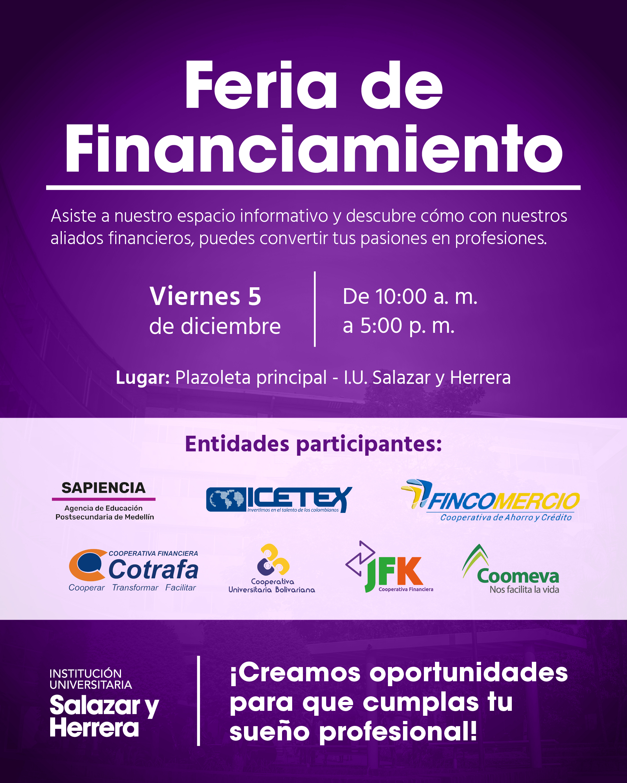 Feria de Financiamiento IUSH
