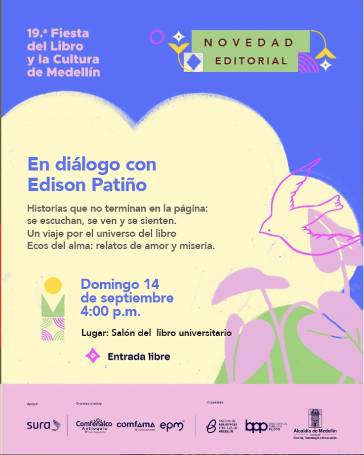  presente en la 19.ª Fiesta del Libro y la Cultura de MedellínIUSH