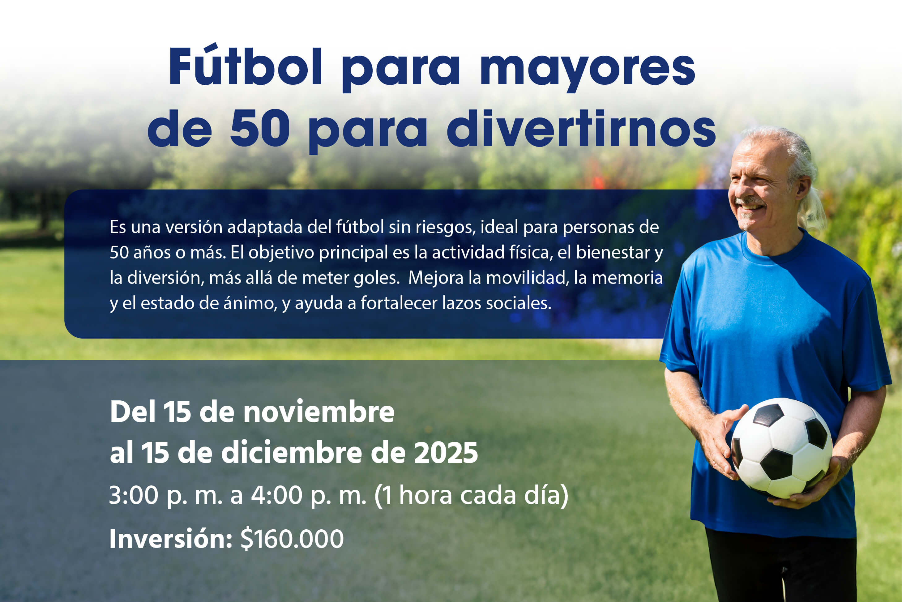Fútbol para mayores de 50 años IUSH