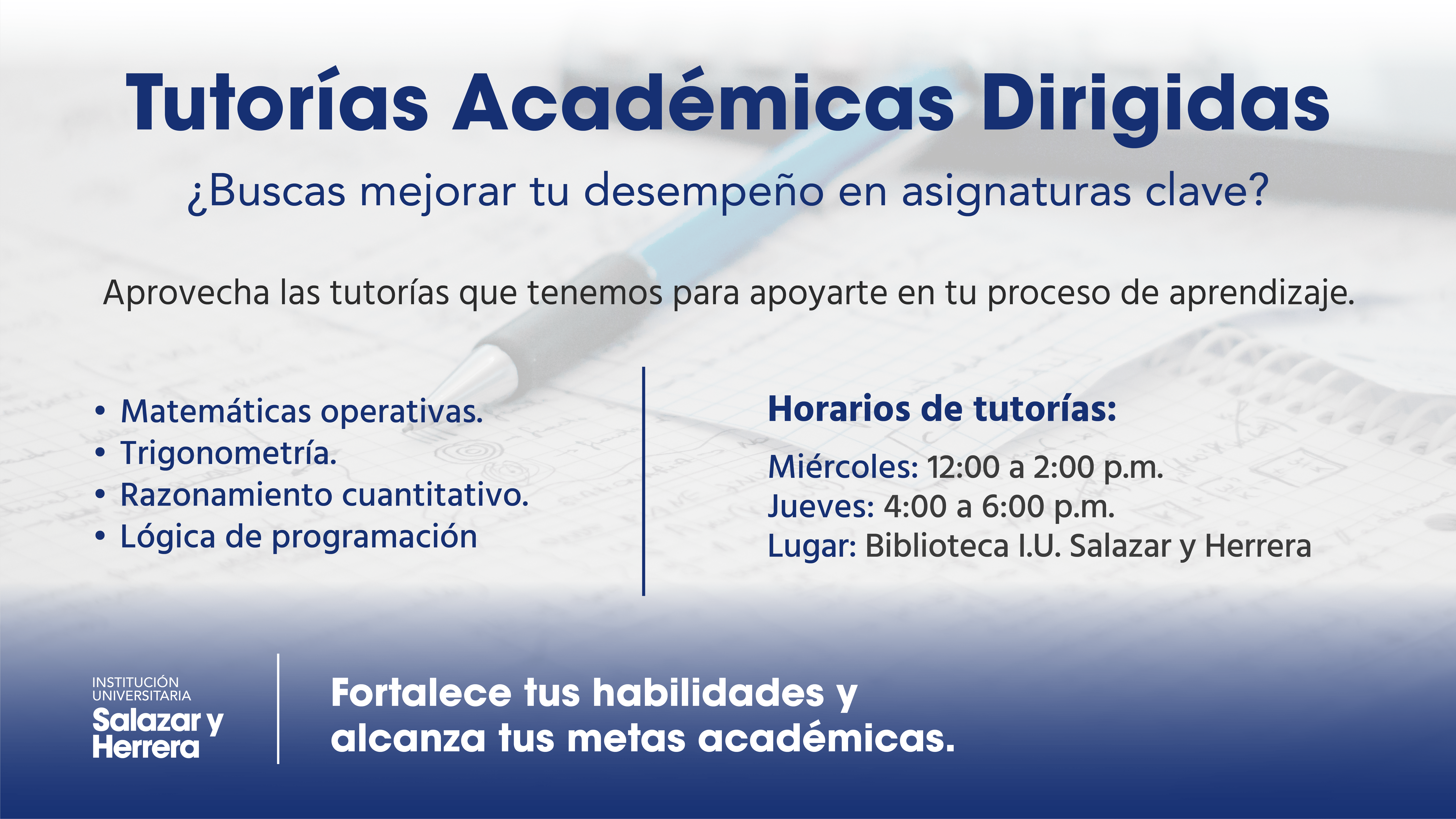Tutorías Académicas DirigidasIUSH
