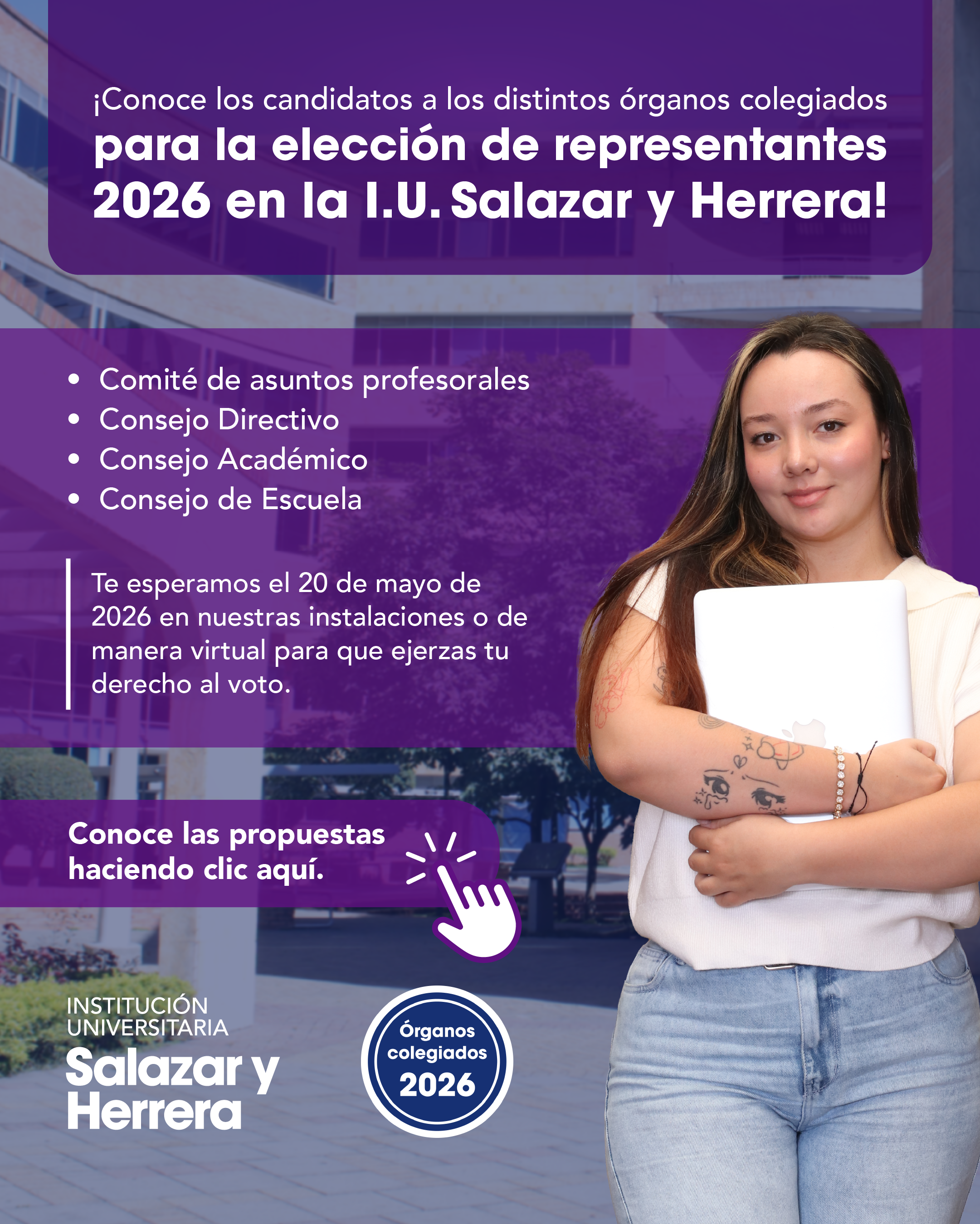 Elecciones Órganos Colegiados 2026